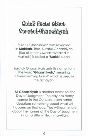 Mini Tafseer Book Suratul Ghaashiyah (Surah 88)