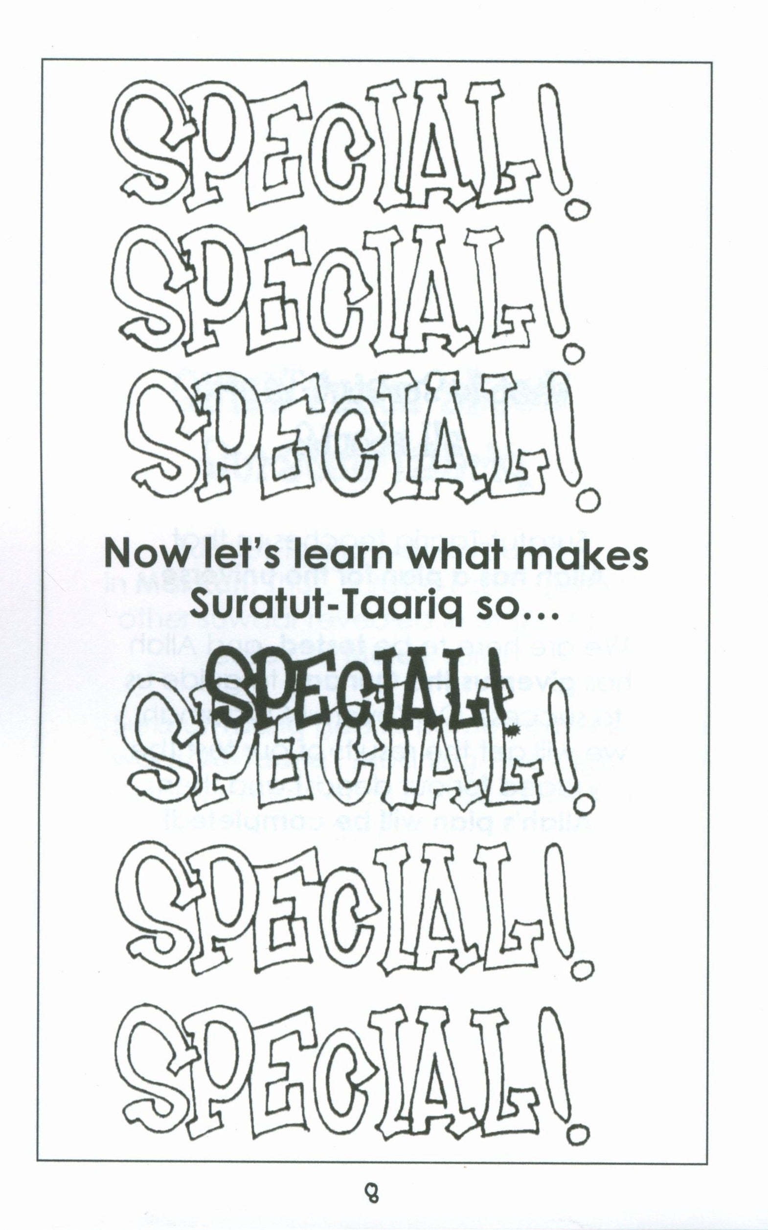 Mini Tafseer Book Suratul Taariq (Surah 86)